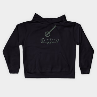 It's Not Easy Being Green Kids Hoodie